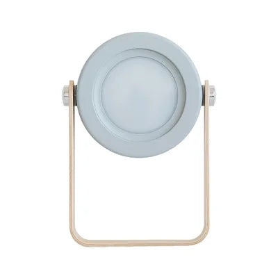 Creative wooden handle portable lantern lamp telescopic folding led table lamp charging night light reading lamp