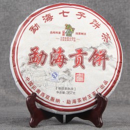 Шу пуер від відомої чайної фабрики Ча Шу Ван (Chashuwang) 357g