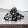 Ліхтар Police 3000-T6+2XPE (2х18650, 5 режимів, Zoom, 1500 люмен), Налобний ліхтар з лінзою