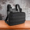 Тактична нагрудна сумка з Cordura 1000D, розгрузка чоловіча чорна