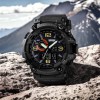 Годинник наручний чоловічий SKMEI 1520BK BLACK, армійський годинник протиударний. Колір: чорний