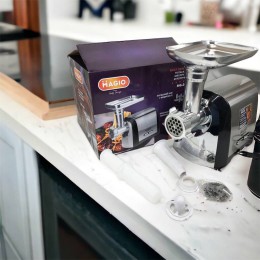 М'ясорубка Magio MG-269, 2400 W, м'ясорубка електрична метал, м'ясорубка з металевим редуктором