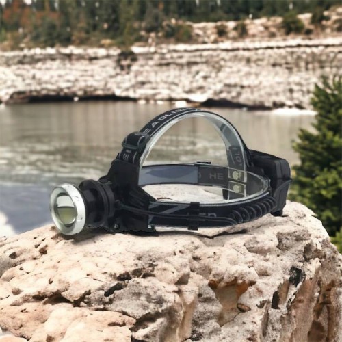 Ліхтарик на голову Bailong BL-8070-P50, LED налобний акумуляторний ліхтар, ліхтар на голову для риболовлі