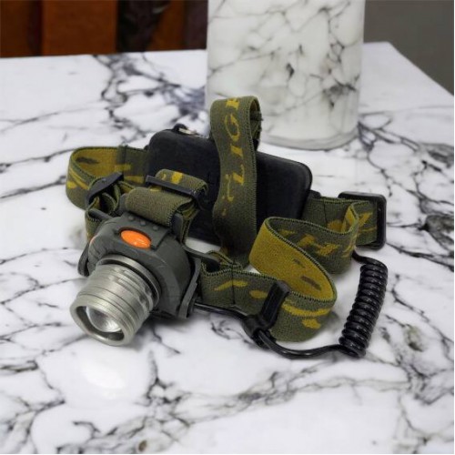 Налобний ліхтар тактичний Bailong BL-1505\602B SENSOR з датчиком руху, Ліхтарик налобний led