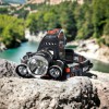 Ліхтар Police 3000-T6+2XPE (2х18650, 5 режимів, Zoom, 1500 люмен), Налобний ліхтар з лінзою