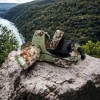 Ліхтар налобний 2130-T6 Military, акумуляторний 18650х2, zoom, зарядка micro USB, Головний ліхтарик