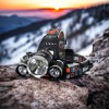 Ліхтар Police 3000-T6+2XPE (2х18650, 5 режимів, Zoom, 1500 люмен), Налобний ліхтар з лінзою