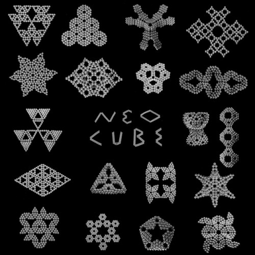 Подарунковий набір: Магнітний конструктор Нео NeoCube Золотий + Срібний