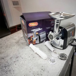 М'ясорубка Magio MG-269, 2400 W, м'ясорубка електрична метал, м'ясорубка з металевим редуктором