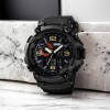 Годинник наручний чоловічий SKMEI 1520BK BLACK, армійський годинник протиударний. Колір: чорний