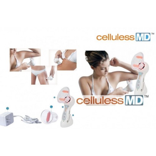 Масажер вакуумний антицелюлітний Celluless MD NEW вакуумно-роликовий ефективний масажер Целюлес