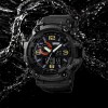 Годинник наручний чоловічий SKMEI 1520BK BLACK, армійський годинник протиударний. Колір: чорний