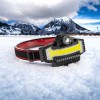 Налобний ліхтарик Bailong BL-W685-LTS+COB+RGB, 5 режимів, водостійкий, ударостійкий, USB кабель Type-c