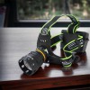 Супер потужний ліхтар налобний Police BL-A14-3-P90 MICRO USB, потужний налобний ліхтар для риболовлі наголовний