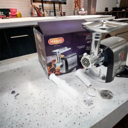 М'ясорубка Magio MG-269, 2400 W, м'ясорубка електрична метал, м'ясорубка з металевим редуктором
