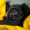 Годинник наручний чоловічий SKMEI 1520BK BLACK, армійський годинник протиударний. Колір: чорний