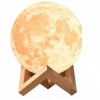 Нічник світиться місяць Moon Lamp 13 см, Нічник для дитини на ніч, Нічник для гарного сну дитини