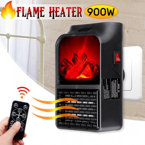 Портативний обігрівач Flame Heater 900 Вт, тепловий вентилятор, обігрівач для дому, ветродуйчик