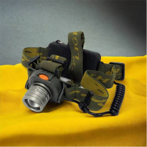 Налобний ліхтар тактичний Bailong BL-1505\602B SENSOR з датчиком руху, Ліхтарик налобний led