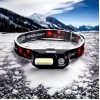 Налобний ліхтарик Bailong BL-1801A акумуляторний, світлодіодний ліхтарик налобний, ліхтар на лоб