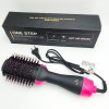 Фен Щітка гребінець 3в1 One step Hair Dryer 1000 Вт 3 режими випрямляч для укладання волосся стайлер з функцією іонізації
