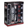 Машинка для стрижки 10в1 GEMEI GM-592, тример для бороди, триммер бездротової. Колір: чорний