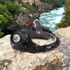 Налобний ліхтар Bailong BL-T32-P50, потужний налобний світлодіодний ліхтарик на голову, три режими