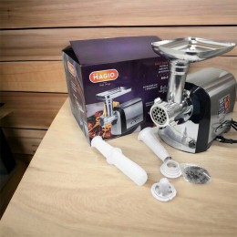 М'ясорубка Magio MG-269, 2400 W, м'ясорубка електрична метал, м'ясорубка з металевим редуктором