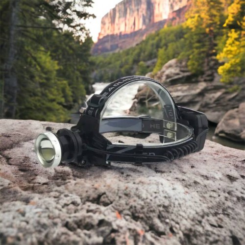 Ліхтарик на голову Bailong BL-8070-P50, LED налобний акумуляторний ліхтар, ліхтар на голову для риболовлі