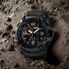 Годинник наручний чоловічий SKMEI 1520BK BLACK, армійський годинник протиударний. Колір: чорний
