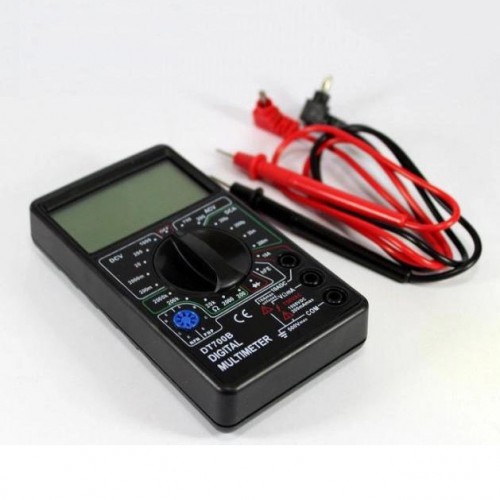 Цифровий мультиметр Digital Tech DT700D великий дисплей (зі звуком), мультиметр із захистом