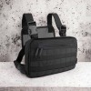 Тактична нагрудна сумка з Cordura 1000D, розгрузка чоловіча чорна