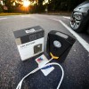 Автомобільний компресор 12V насос із ліхтариком, потужний насос для коліс автомобіля від прикурювача