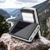 УМБ Power Bank Solar 90000 mAh мобільне зарядне з сонячною панеллю та лампою, Power Bank Charger Батарея
