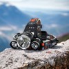 Ліхтар Police 3000-T6+2XPE (2х18650, 5 режимів, Zoom, 1500 люмен), Налобний ліхтар з лінзою