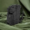 Тактичний рюкзак Tactic 1000D для військових, полювання, риболовлі, походів, подорожей та спорту. Колір чорний