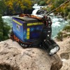 Ліхтар налобний Police BL-2189 T6 (MicroUSB), універсальний, з оптичним зумом, водонепроникний ліхтар