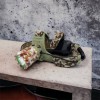 Ліхтар налобний 2130-T6 Military, акумуляторний 18650х2, zoom, зарядка micro USB, Головний ліхтарик