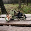 Ліхтар налобний 2130-T6 Military, акумуляторний 18650х2, zoom, зарядка micro USB, Головний ліхтарик