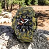 Годинник наручний чоловічий SKMEI 1520CMGN CAMO GREEN, годинник військовий чоловічий, для військовослужбовців. Колір: камуфляж