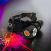 Налобний ліхтар Police BL-2155-XPE + вбудований акумулятор + USB, Потужний акумуляторний ліхтарик налобний