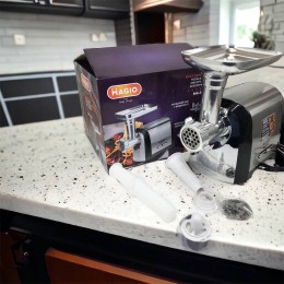 М'ясорубка Magio MG-269, 2400 W, м'ясорубка електрична метал, м'ясорубка з металевим редуктором