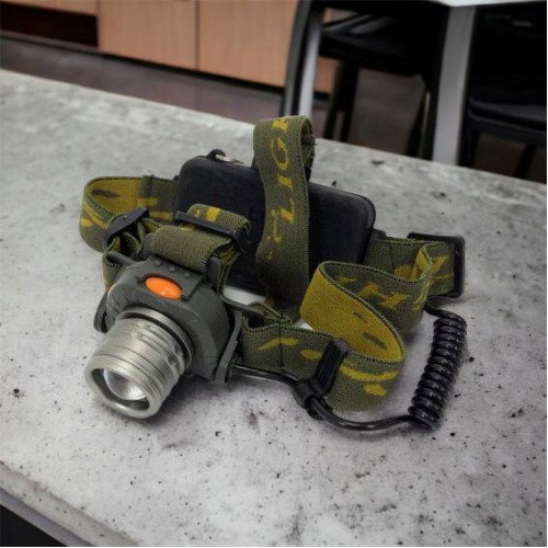 Налобний ліхтар тактичний Bailong BL-1505\602B SENSOR з датчиком руху, Ліхтарик налобний led