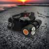 Налобний ліхтар Police BL-2155-XPE + вбудований акумулятор + USB, Потужний акумуляторний ліхтарик налобний