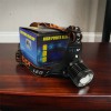Ліхтар налобний Police BL-2189 T6 (MicroUSB), універсальний, з оптичним зумом, водонепроникний ліхтар