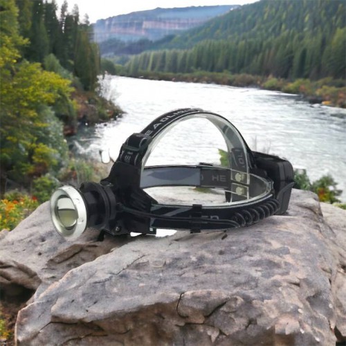 Ліхтарик на голову Bailong BL-8070-P50, LED налобний акумуляторний ліхтар, ліхтар на голову для риболовлі