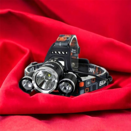 Ліхтар Police 3000-T6+2XPE (2х18650, 5 режимів, Zoom, 1500 люмен), Налобний ліхтар з лінзою
