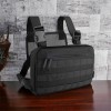 Тактична нагрудна сумка з Cordura 1000D, розгрузка чоловіча чорна