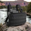 Тактична нагрудна сумка з Cordura 1000D, розгрузка чоловіча чорна
