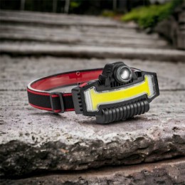 Налобний ліхтарик Bailong BL-W685-LTS+COB+RGB, 5 режимів, водостійкий, ударостійкий, USB кабель Type-c